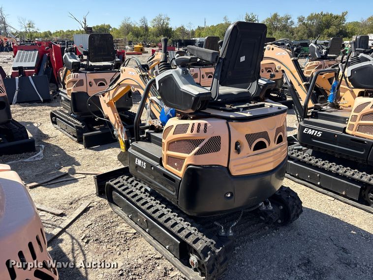 image for item ES8366 2024 Erie EM15 mini excavator