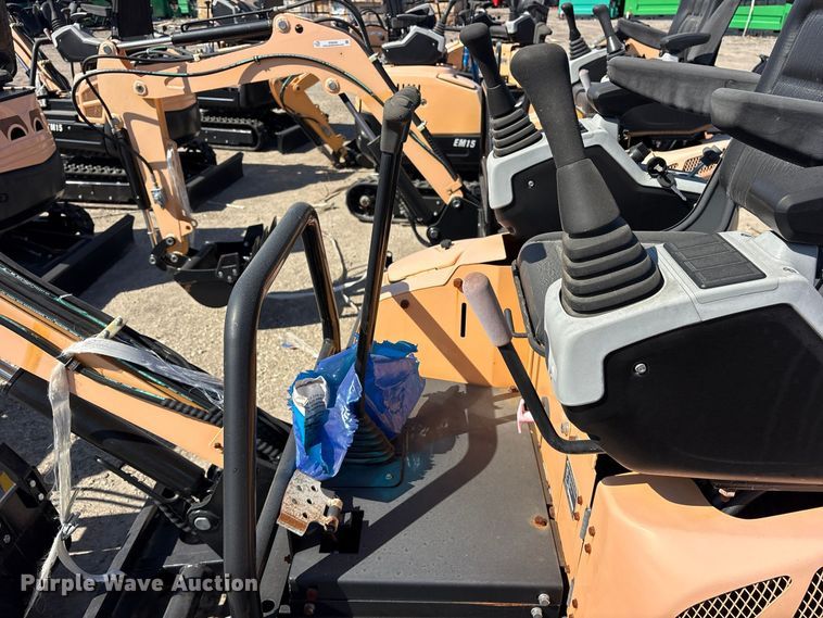 image for item ES8366 2024 Erie EM15 mini excavator