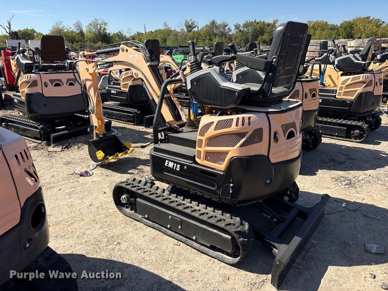 image for item ES8367 2024 Erie EM15 mini excavator