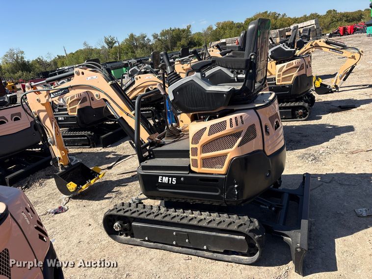 image for item ES8367 2024 Erie EM15 mini excavator