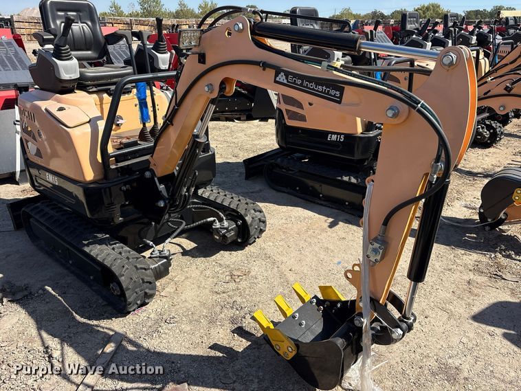 image for item ES8367 2024 Erie EM15 mini excavator