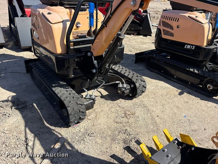 image for item ES8367 2024 Erie EM15 mini excavator