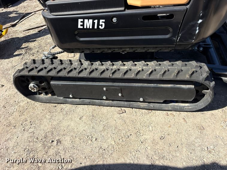 image for item ES8367 2024 Erie EM15 mini excavator