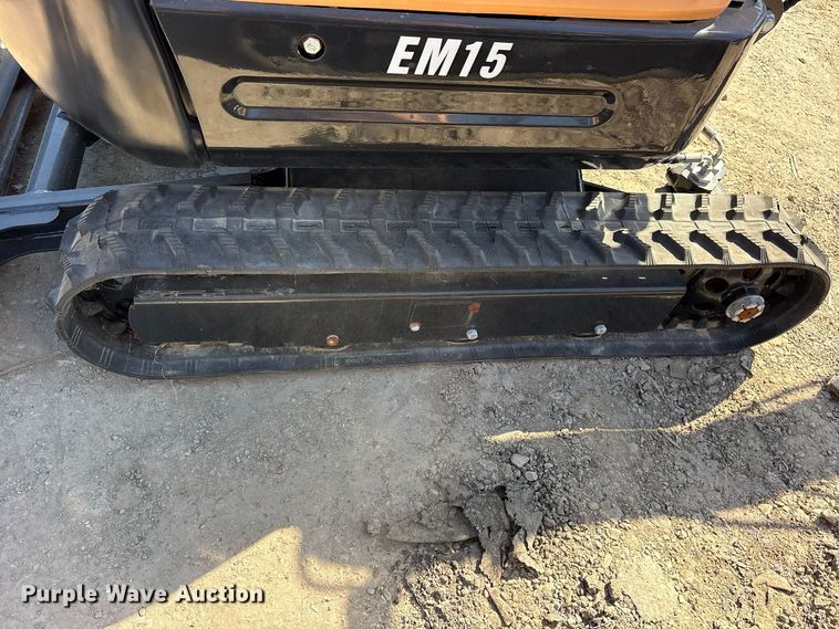 image for item ES8367 2024 Erie EM15 mini excavator