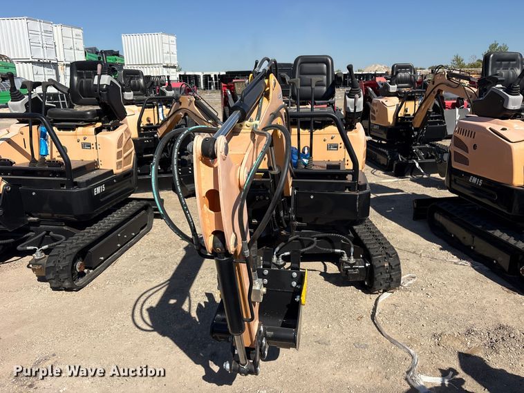 image for item ES8397 2024 Erie EM15 mini excavator