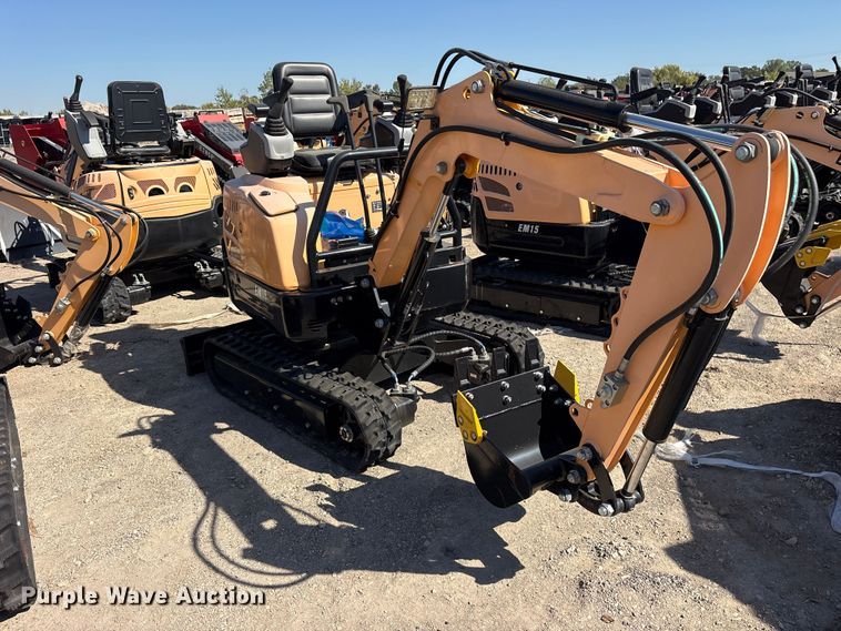 image for item ES8397 2024 Erie EM15 mini excavator