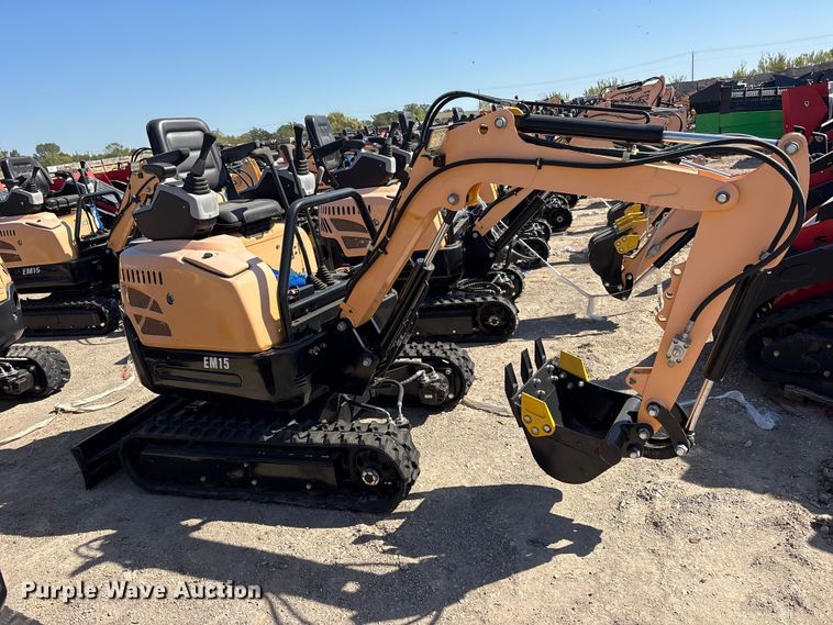 image for item ES8397 2024 Erie EM15 mini excavator