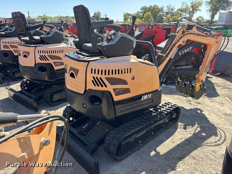 image for item ES8397 2024 Erie EM15 mini excavator