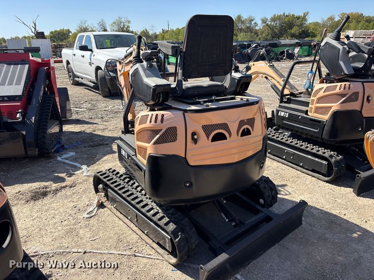 image for item ES8397 2024 Erie EM15 mini excavator