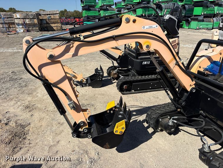 image for item ES8397 2024 Erie EM15 mini excavator