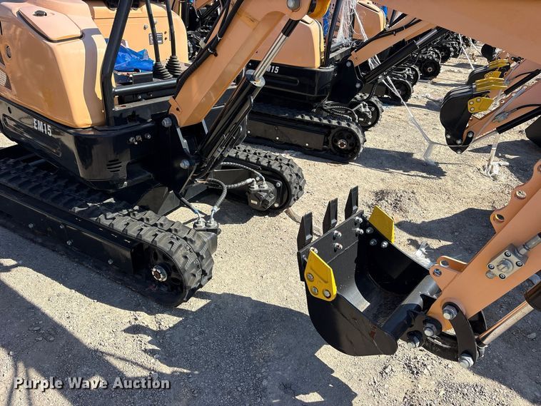 image for item ES8397 2024 Erie EM15 mini excavator
