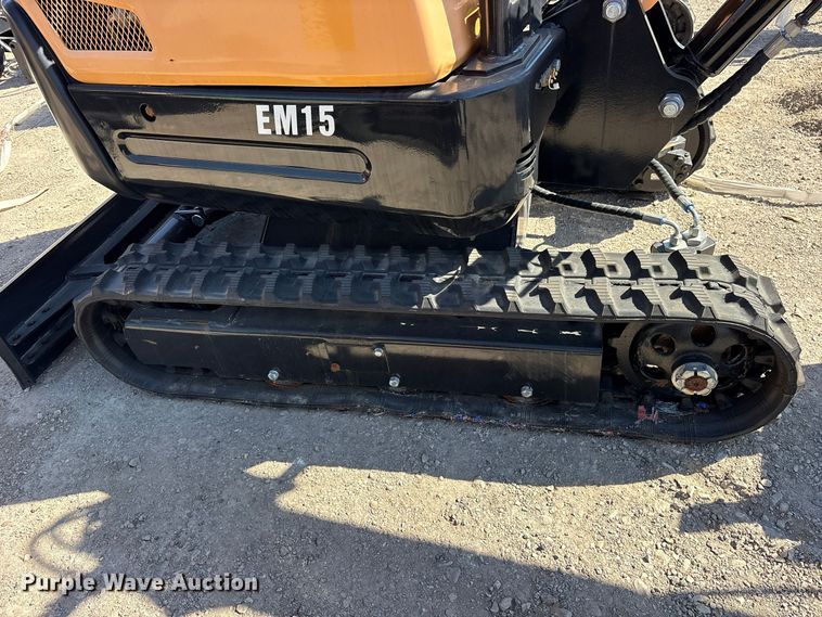 image for item ES8397 2024 Erie EM15 mini excavator