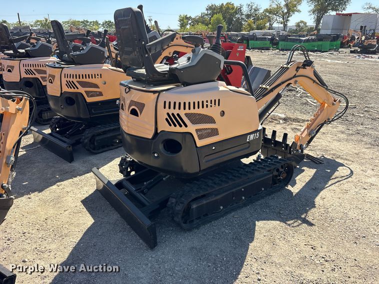 image for item ES8398 2024 Erie EM15 mini excavator