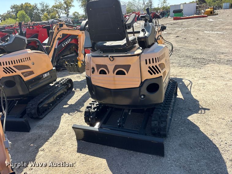 image for item ES8398 2024 Erie EM15 mini excavator
