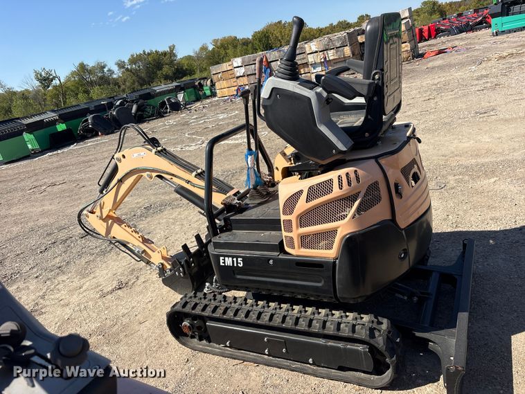 image for item ES8398 2024 Erie EM15 mini excavator