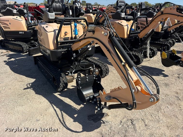 image for item ES8398 2024 Erie EM15 mini excavator