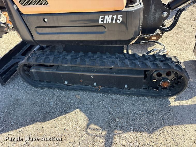 image for item ES8398 2024 Erie EM15 mini excavator