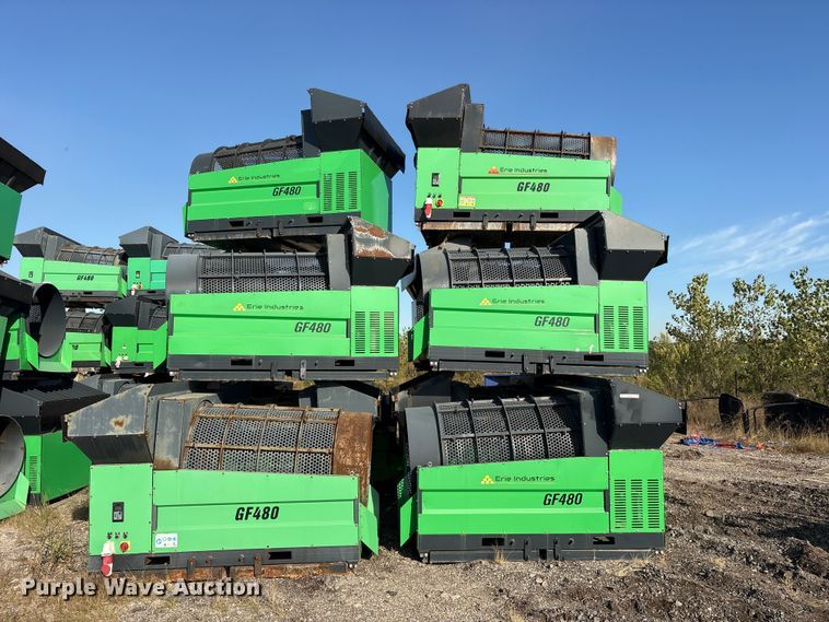 image for item ES8434 (12) Erie GF480 trommel screens