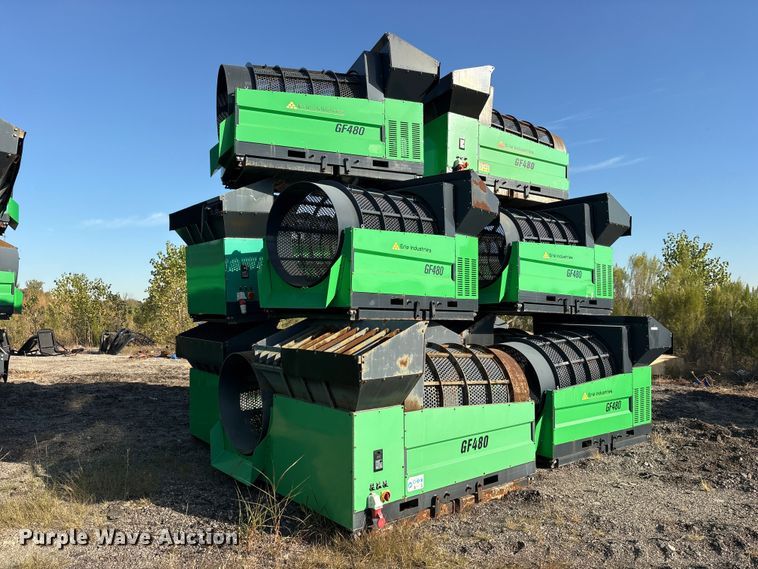 image for item ES8434 (12) Erie GF480 trommel screens