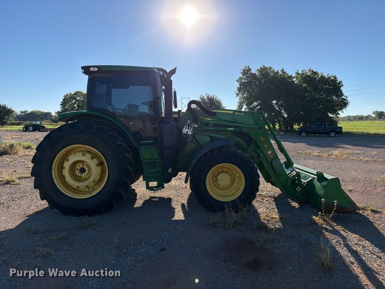 image for item EW7546 2016 John Deere 6155R MFWD tractor