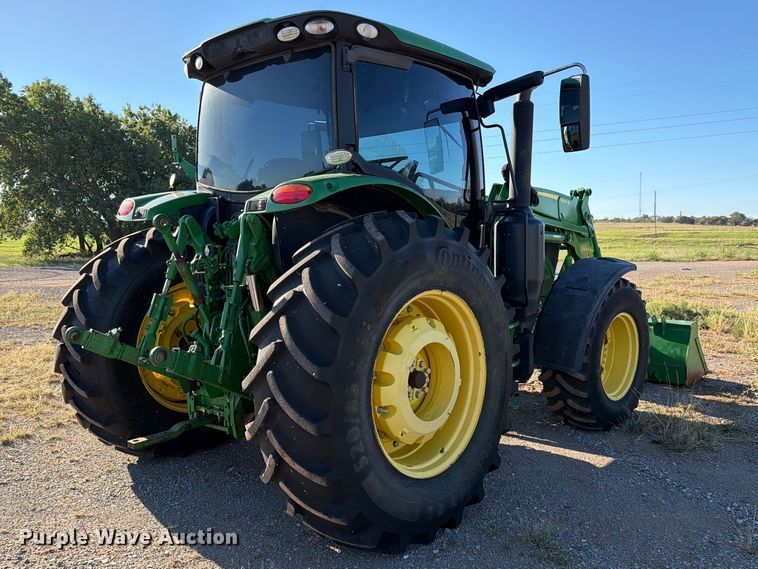 image for item EW7546 2016 John Deere 6155R MFWD tractor