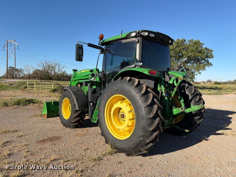 image for item EW7546 2016 John Deere 6155R MFWD tractor