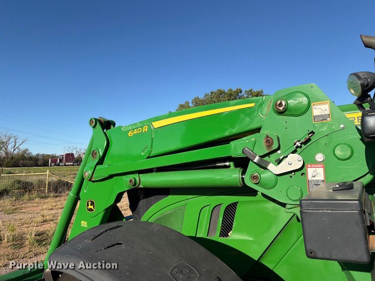 image for item EW7546 2016 John Deere 6155R MFWD tractor