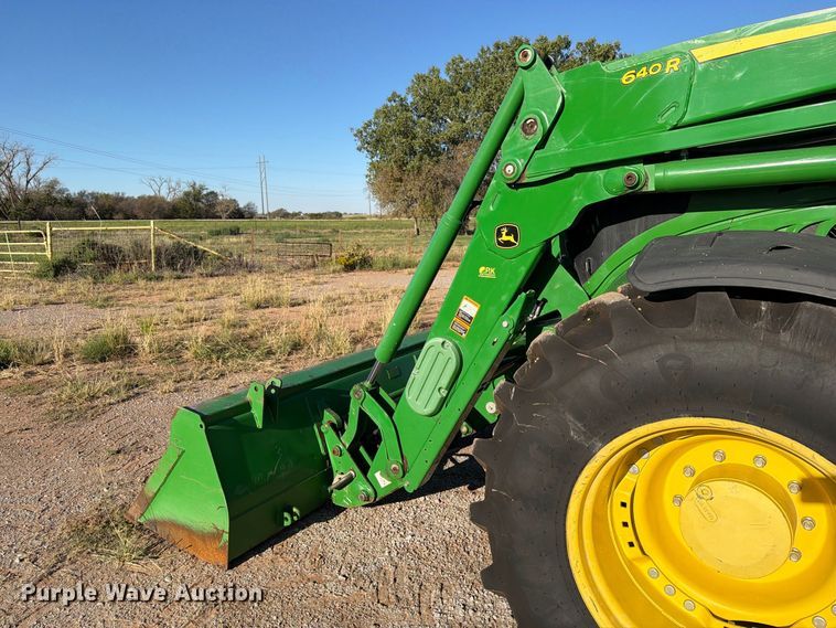 image for item EW7546 2016 John Deere 6155R MFWD tractor