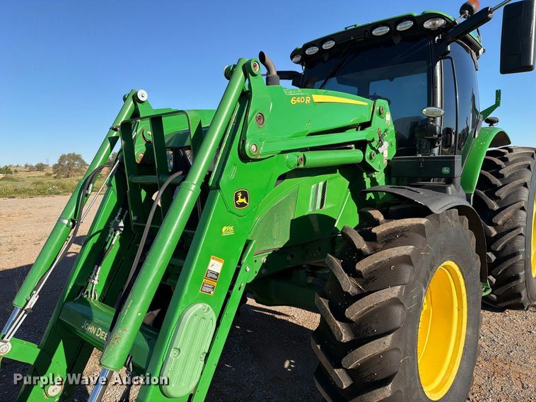 image for item EW7546 2016 John Deere 6155R MFWD tractor
