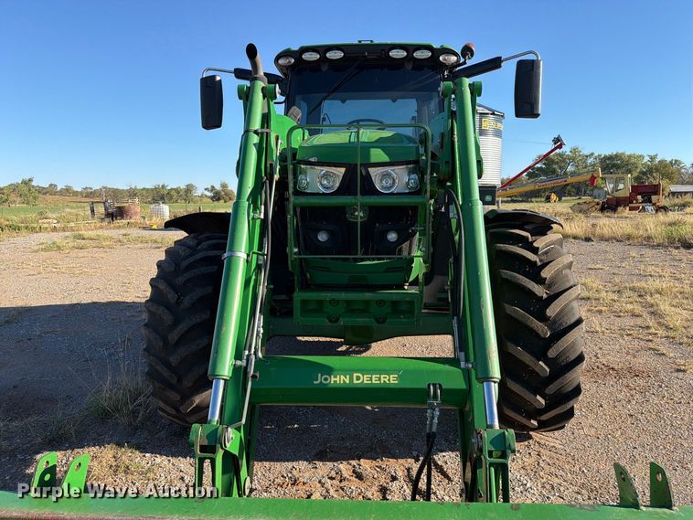 image for item EW7546 2016 John Deere 6155R MFWD tractor