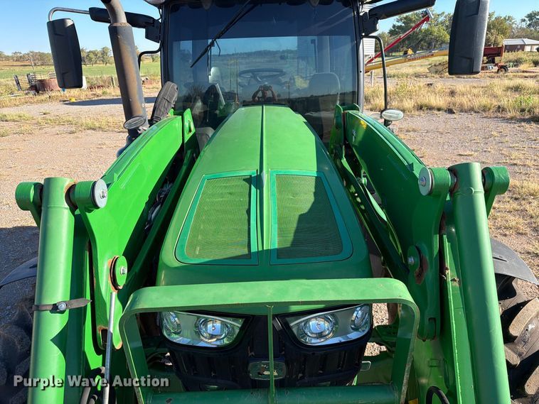 image for item EW7546 2016 John Deere 6155R MFWD tractor