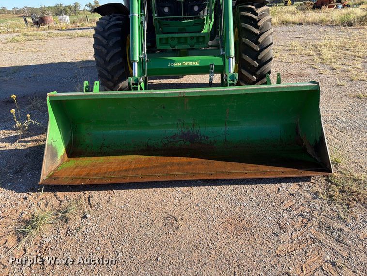 image for item EW7546 2016 John Deere 6155R MFWD tractor