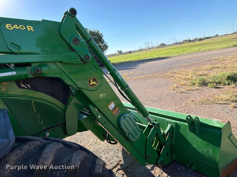 image for item EW7546 2016 John Deere 6155R MFWD tractor