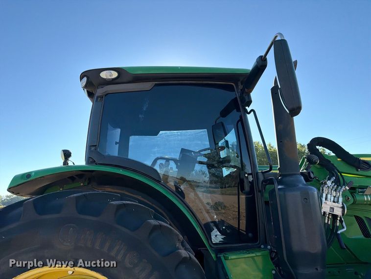 image for item EW7546 2016 John Deere 6155R MFWD tractor