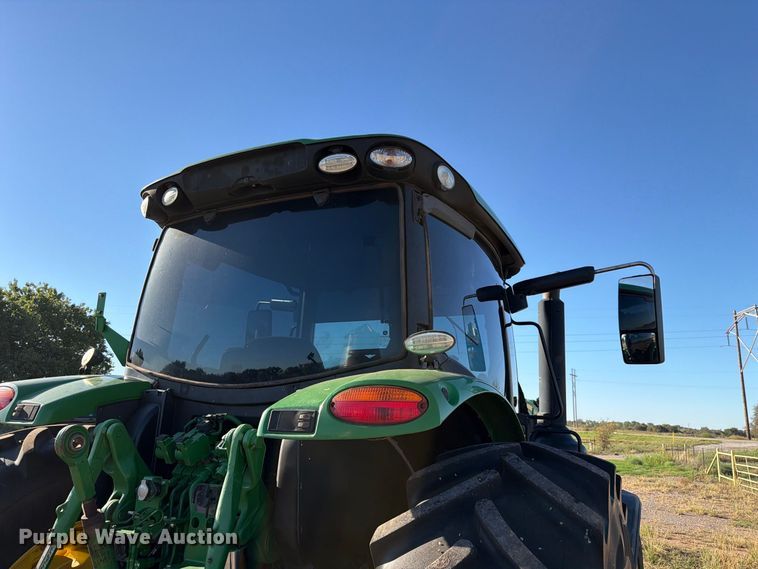 image for item EW7546 2016 John Deere 6155R MFWD tractor