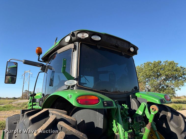 image for item EW7546 2016 John Deere 6155R MFWD tractor