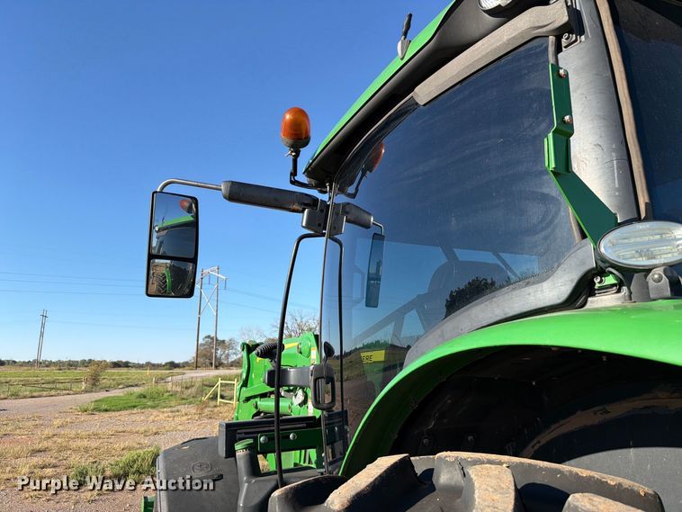 image for item EW7546 2016 John Deere 6155R MFWD tractor