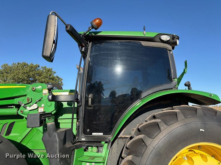image for item EW7546 2016 John Deere 6155R MFWD tractor