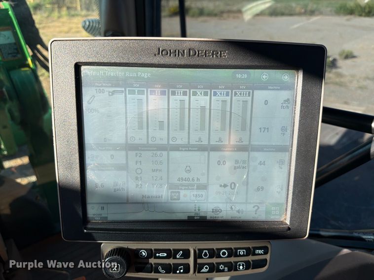image for item EW7546 2016 John Deere 6155R MFWD tractor