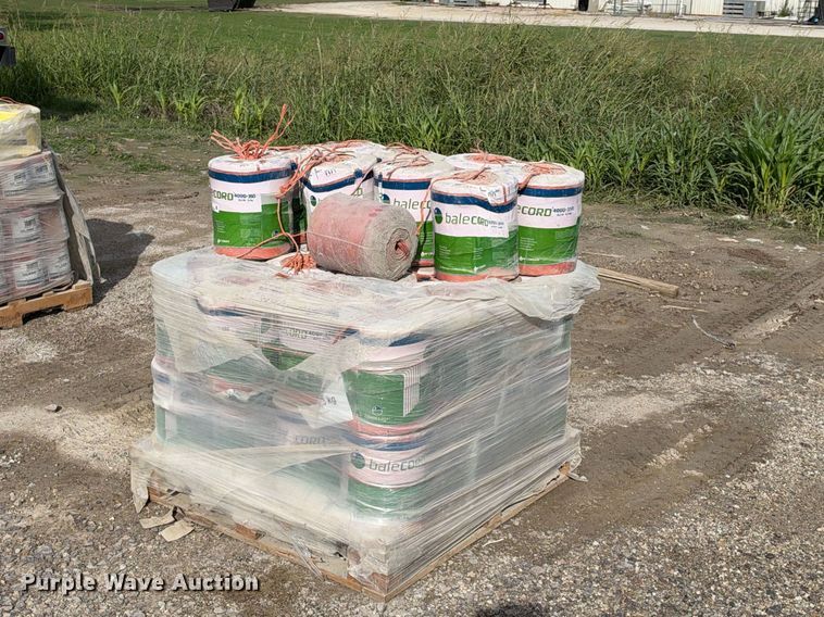 image for item EX1497 Approx. 26 rolls of Balecord 4000-350 twine