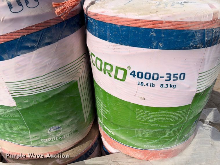 image for item EX1497 Approx. 26 rolls of Balecord 4000-350 twine