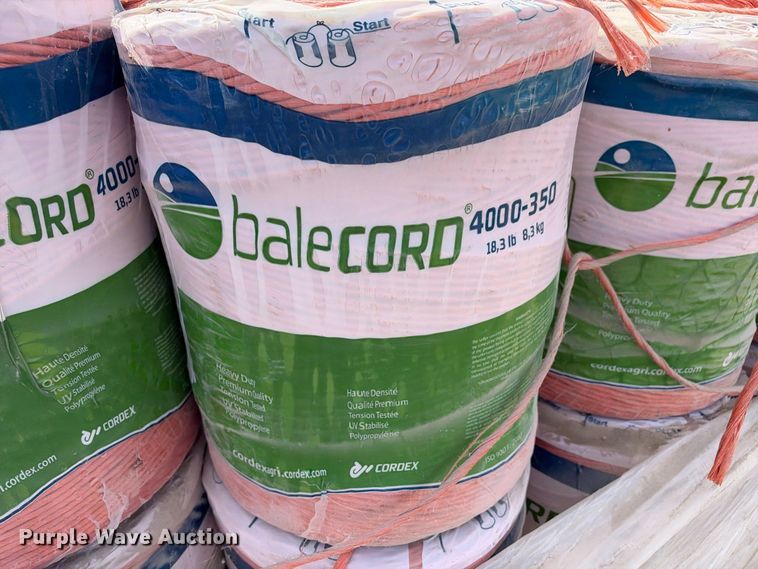 image for item EX1497 Approx. 26 rolls of Balecord 4000-350 twine