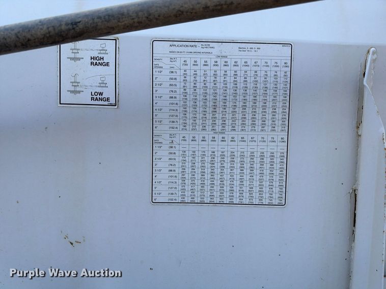 image for item EX1502 Willmar Super 600 spreader
