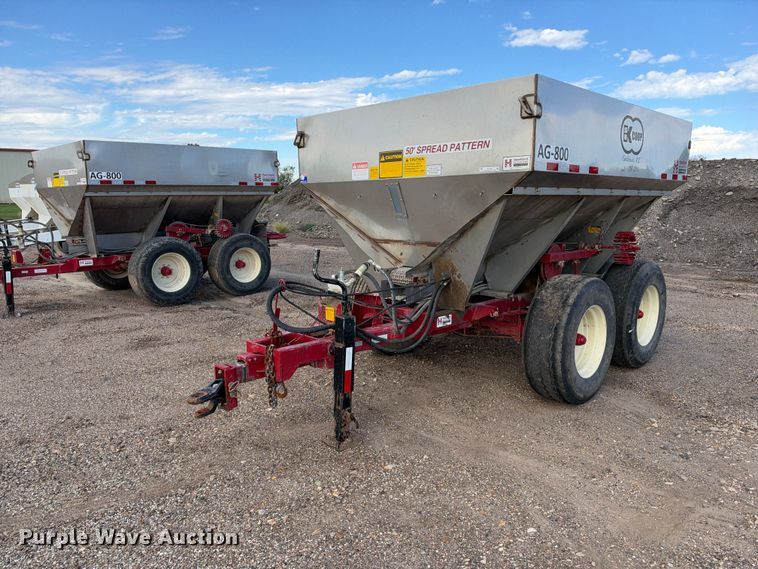 image for item EX1505 Heartland Ag Systems Ag-800 spreader