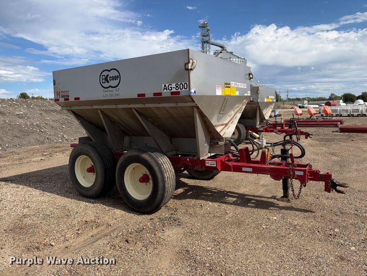 image for item EX1505 Heartland Ag Systems Ag-800 spreader