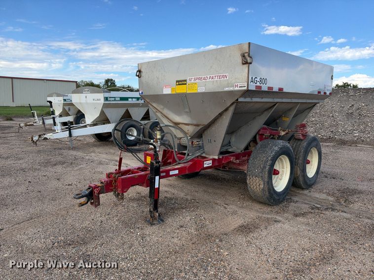 image for item EX1506 Heartland Ag Systems Ag-800 spreader