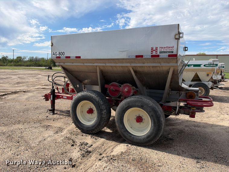 image for item EX1506 Heartland Ag Systems Ag-800 spreader