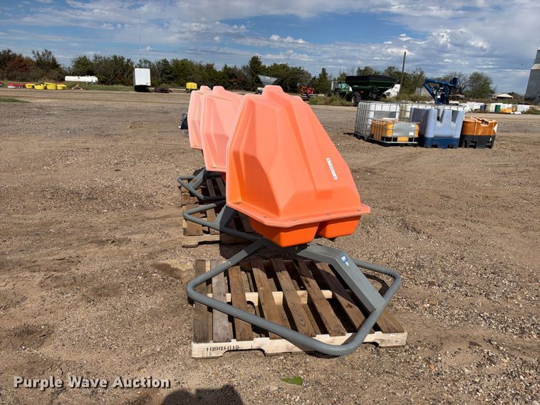 image for item EX1508 (3) B&W livestock mineral feeders