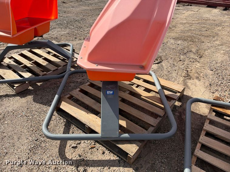 image for item EX1508 (3) B&W livestock mineral feeders