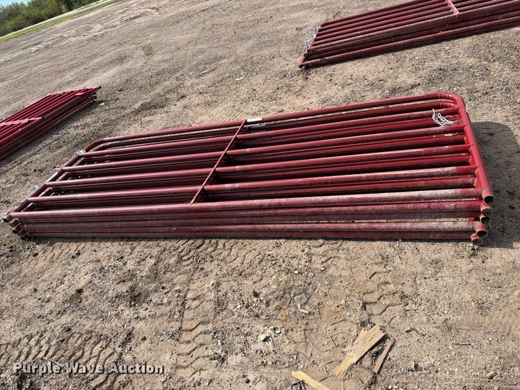 image for item EX1515 (5) 12' livestock gates
